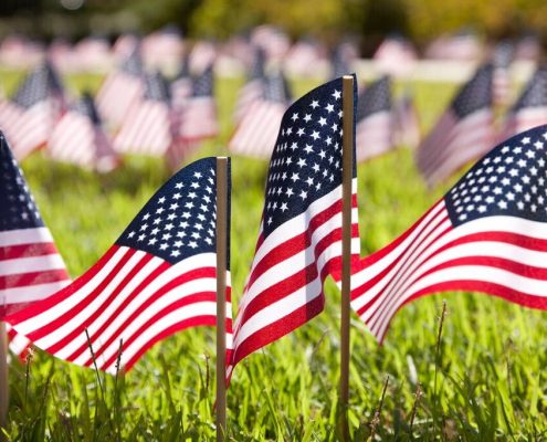 veteran flags